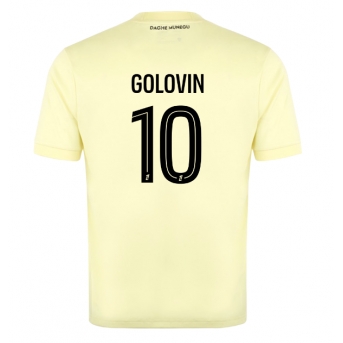 Billige Fotballdrakt AS Monaco Aleksandr Golovin #10 Replika Tredjedrakt 2025-26 Kortermet